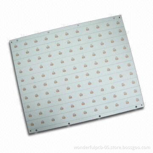 Aluminum Based Printed Circuit Board with 1oz Copper Thickness and 2.4mm Copper Thickness